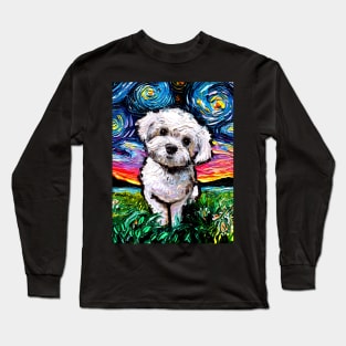 Maltipoo Night Long Sleeve T-Shirt